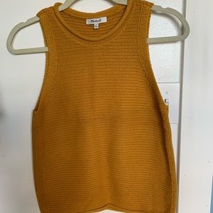 Madewell Mock-neck Sweater Tank